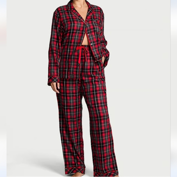 Victoria's Secret Other - Victoria's Secret Red Plaid Pajama Set
